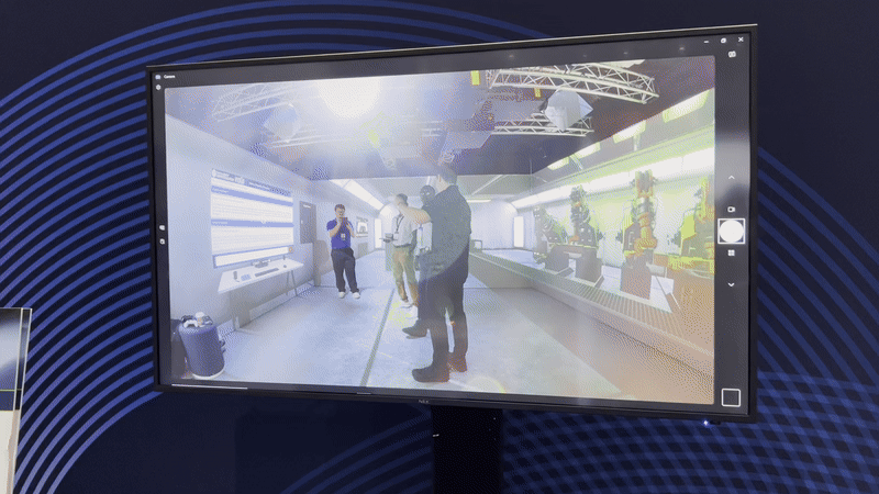 Animated gif of Student Simulation Showdown experience