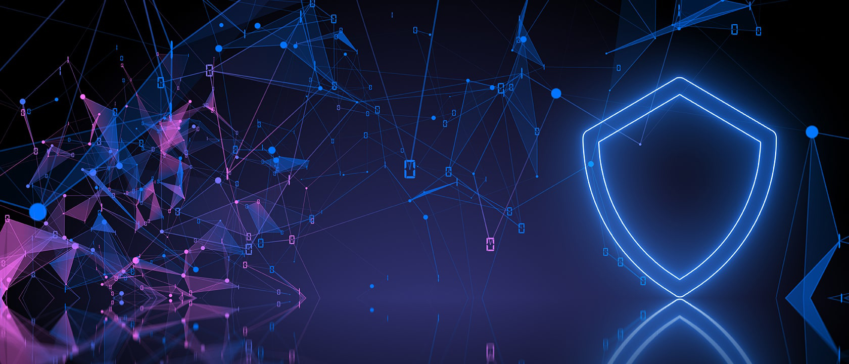 Abstract cybersecurity background image