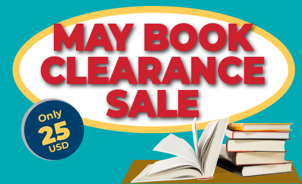May Book Clearance Sale- Only 25 USD